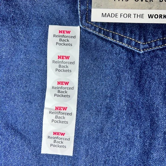 Rural King Original Work Jeans‎ Regular Fit 40x32 Blue Denim Men's NWT 2 pairs. - Picture 4 of 4